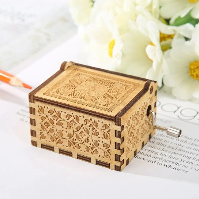 Mãe para Filha: Caixa musical com mensagem especial